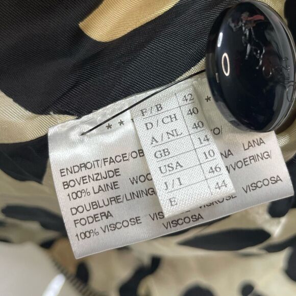 Weill Blazer Jacket Women Size 10 Multicolor - Picture 7 of 8